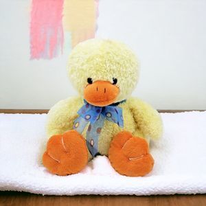 Sugar Loaf Baby Chick Plush Easter Gift Spring Polka Dot Bow Stuffed Animal 11"